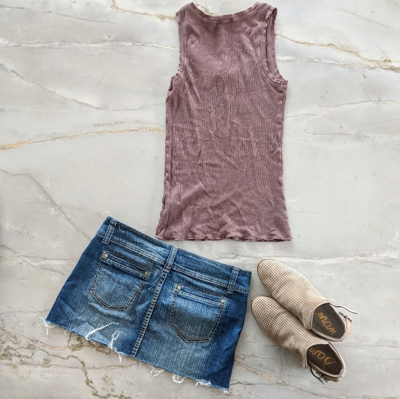 Arizona - Brown Racer back Tank Top - Picture 3 of 5